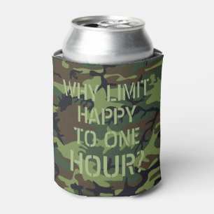 Enfriador De Latas Camo Por Qué Limitar la Felicidad a una Hora