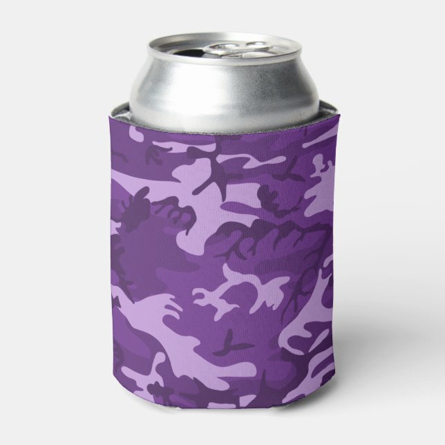 Enfriador De Latas Camo Purple (Lata Anverso)