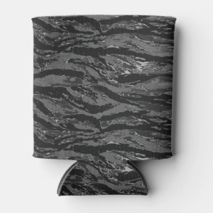 Enfriador De Latas Camo rayado gris