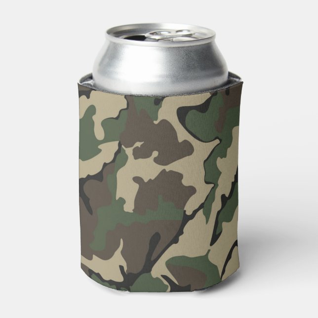 Enfriador De Latas Camo, Refrigerador de bebidas (Lata Anverso)