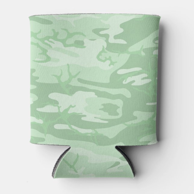 Enfriador De Latas Camo verde oscuro (Anverso)