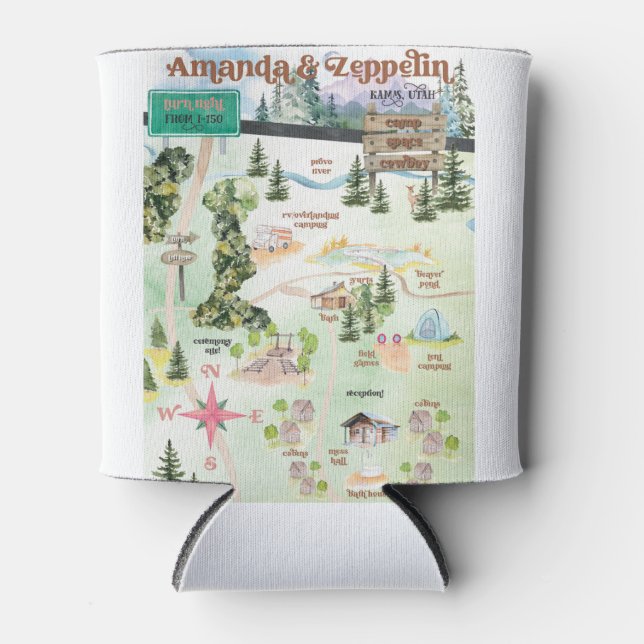 Enfriador De Latas camp koozie (Anverso)