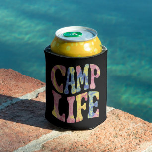 Enfriador De Latas Campamento Chicas de Verano Vida de Campamento Tie