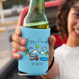 Enfriador De Latas Campamento de campamento RV de Happy Campers