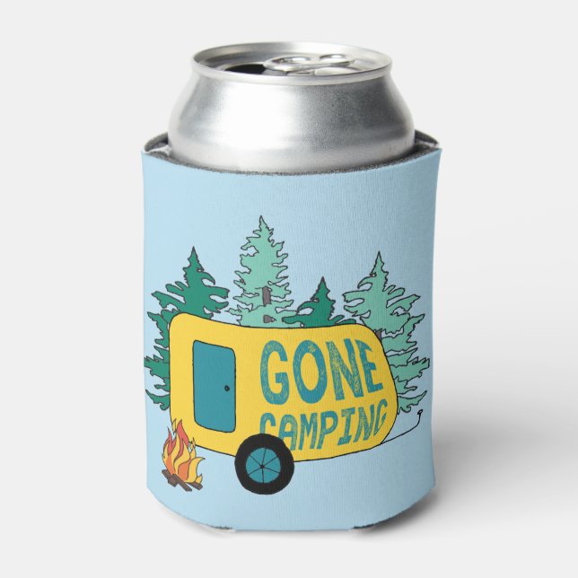 Enfriador De Latas Campamento de Verano en marcha Campamento de Sende (Lata Anverso)