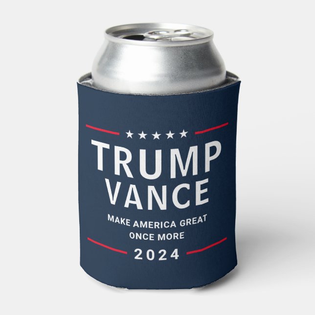 Enfriador De Latas Campaña presidencial de Trump Vance 2024 (Lata Anverso)