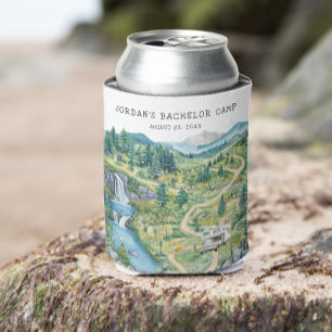 Enfriador De Latas Camping Bacheller Weekend Personalizado