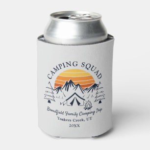 Enfriador De Latas Camping de la familia Retro