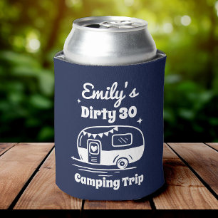 Enfriador De Latas Camping de la fiesta de cumpleaños de Bachelorette
