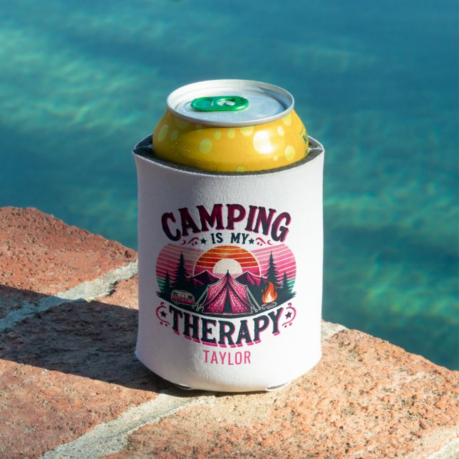Enfriador De Latas Camping Es Mi Terapia (Piscina in situ)