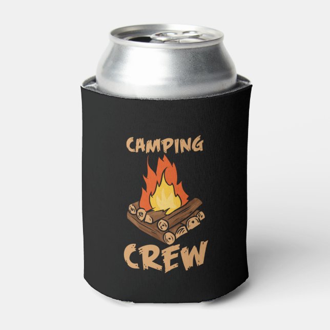 Enfriador De Latas Camping familiar - Camping Crew (Lata Anverso)