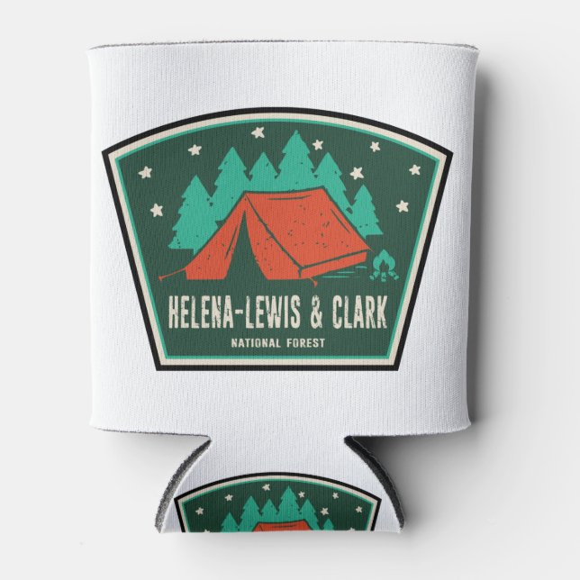 Enfriador De Latas Camping Forestal Nacional Helena-Lewis y Clark (Anverso)