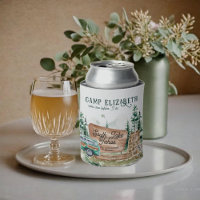Camping ilustrado | Soltera de soltería