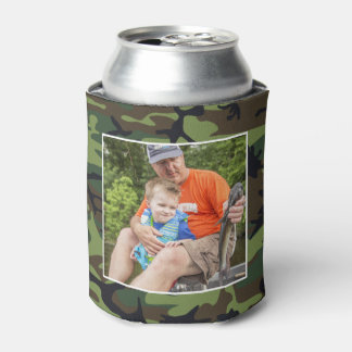 Enfriador De Latas Camuflaje con foto