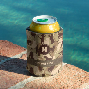 Enfriador De Latas Camuflaje del desierto de los gatos