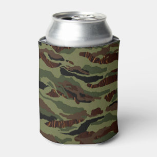 Enfriador De Latas Camuflaje MVB - Diseño verde