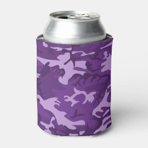 Enfriador De Latas Camuflaje Púrpura