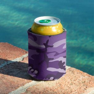 Enfriador De Latas Camuflaje púrpura, militar, ejército