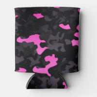 Camuflaje rosa y negro