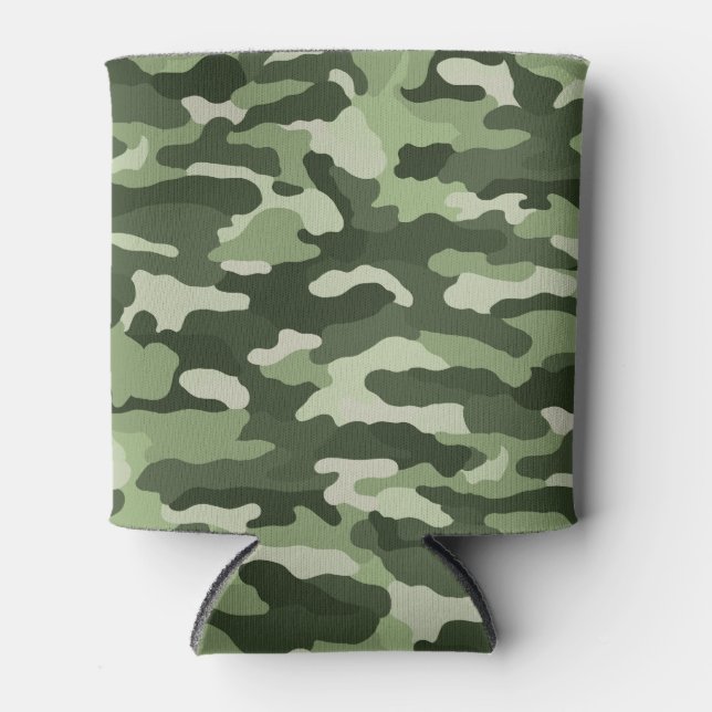 Enfriador De Latas Camuflaje verde (Anverso)