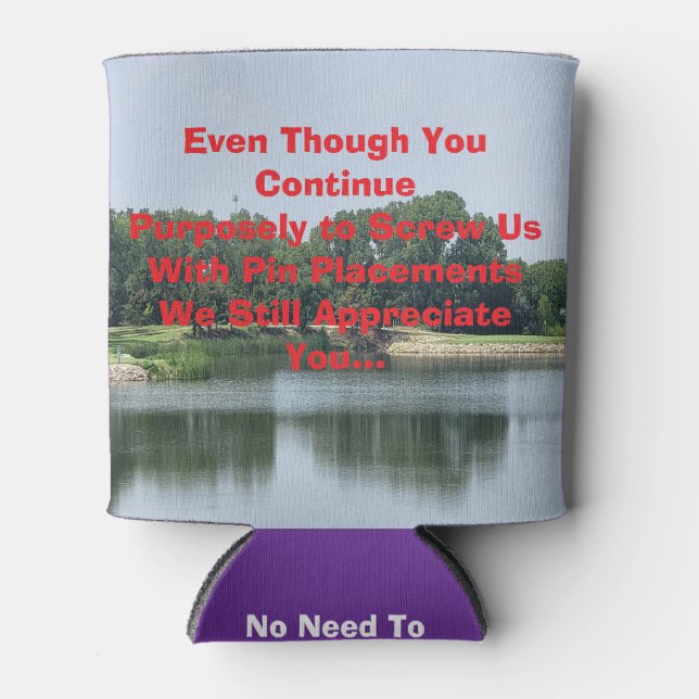 Enfriador De Latas Can Cooler for Golf (Anverso)