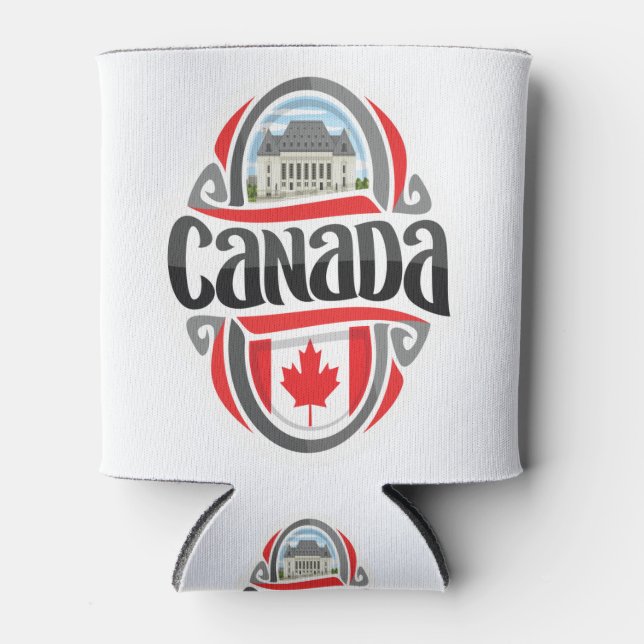 Enfriador De Latas Canadá (Anverso)