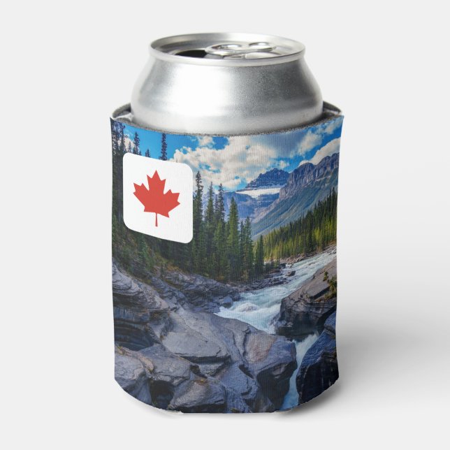 ENFRIADOR DE LATAS CANADÁ MAPLE LEAF (Lata Anverso)