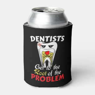 Enfriador De Latas Canal Radicular Dentista - Chiste Divertido sobre 