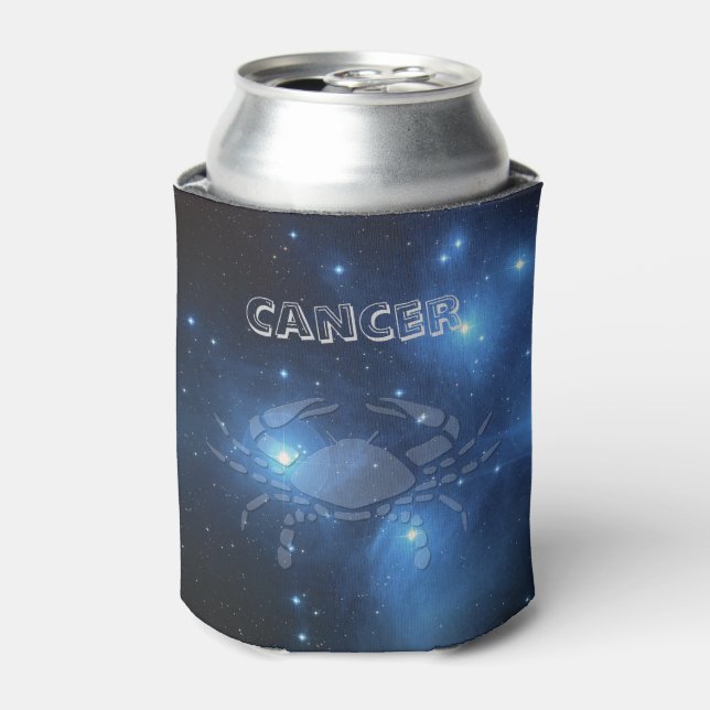 Enfriador De Latas Cáncer transparente (Lata Anverso)