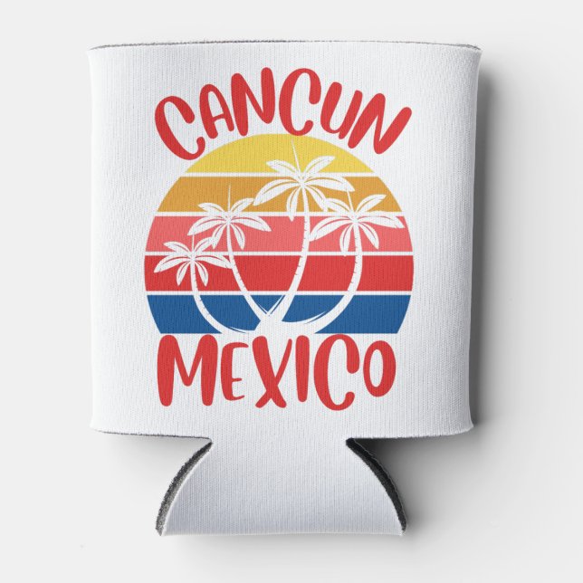 Enfriador De Latas Cancún, México (Anverso)