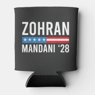 Enfriador De Latas Candidato a Alcalde de NYC Zohran Mamdani Bandera 