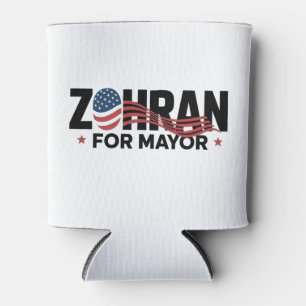 Enfriador De Latas Candidato a alcalde de NYC Zohran Mamdani EE. UU.
