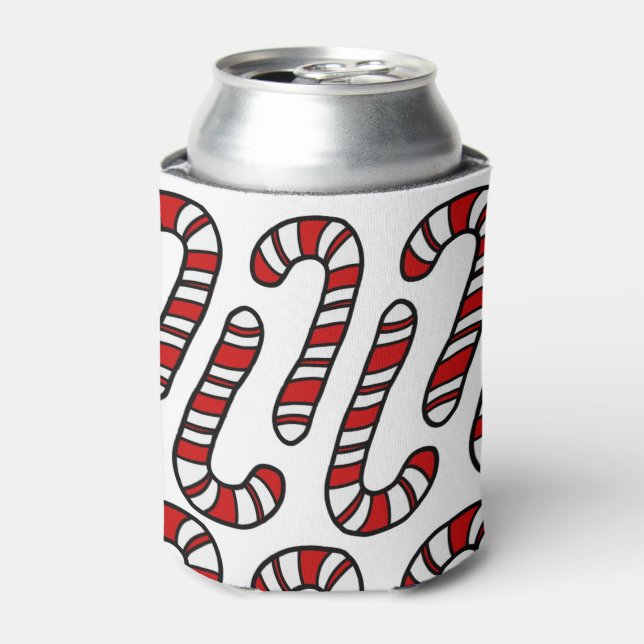Enfriador De Latas Candy Canes (Lata Anverso)