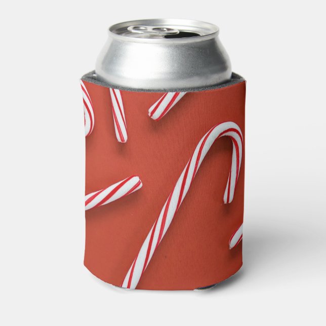 Enfriador De Latas Candy Canes (Reverso de la lata)