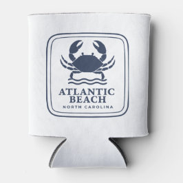 Enfriador De Latas Cangrejo Azul de Atlantic Beach Carolina del Norte