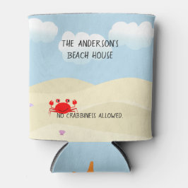 Enfriador De Latas Cangrejo de playa personalizado