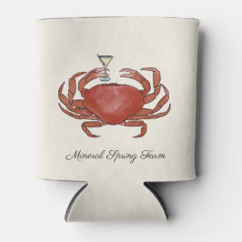 Enfriador De Latas Cangrejo y Martini Maryland Boda
