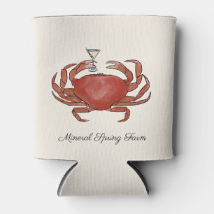 Enfriador De Latas Cangrejo y Martini Maryland Boda