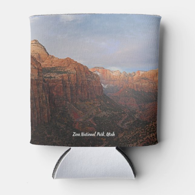 Enfriador De Latas Cañón con vistas al Parque Nacional de Zion, Utah (Anverso)