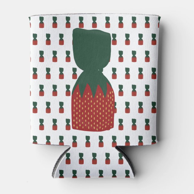 Enfriador De Latas Cañones Bon Bons de fresa (Anverso)