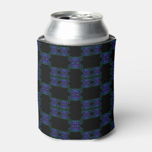 Enfriador De Latas Capa de Línea en Capa Transparente Abstracta Patró