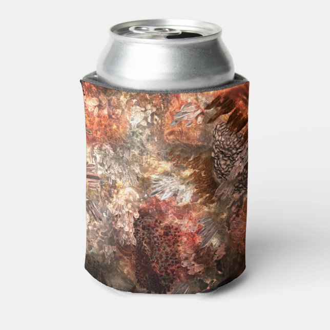Enfriador De Latas Capas de cristales con tinte rústico (Reverso de la lata)