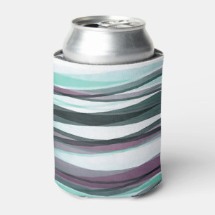 Enfriador De Latas Capas semitransparentes en burgundy acuático y gri