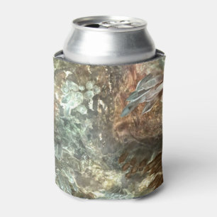 Enfriador De Latas Capas Silenciadas de Cristales Marrones