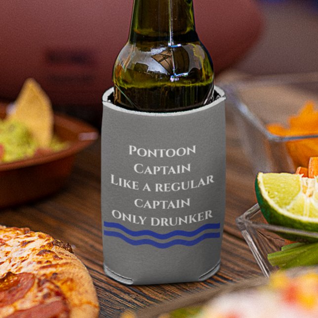 Enfriador De Latas Capitán de pontón como un capitán regular (Subido por el creador)