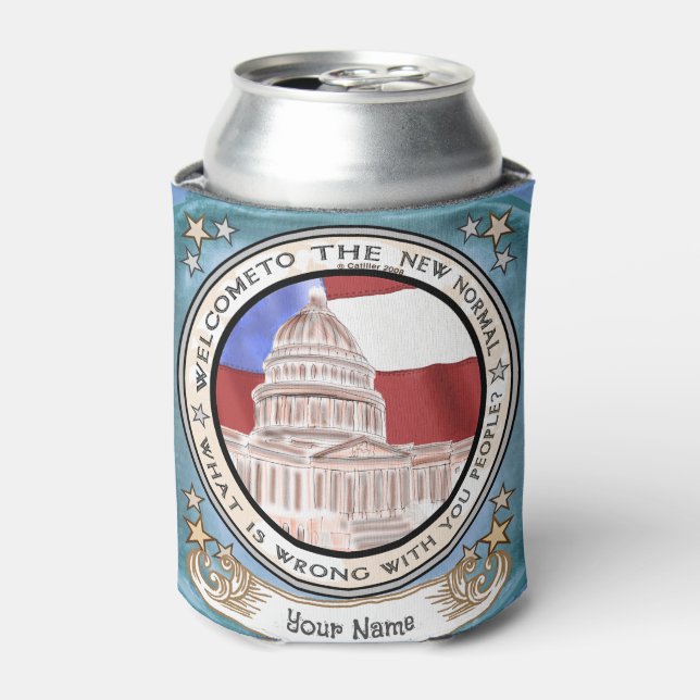 Enfriador De Latas Capitol Nueva Normalidad  (Lata Anverso)
