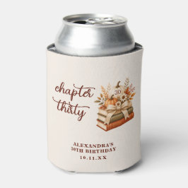 Enfriador De Latas Capítulo 30 Cumpleaños 30 de Otoño Calabaza Librer