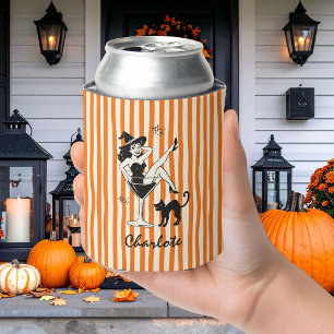Enfriador De Latas Caprichosas Vamos Brujas Halloween Despedida de So