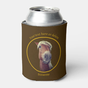 Enfriador De Latas Cara de caballo suave personalizada