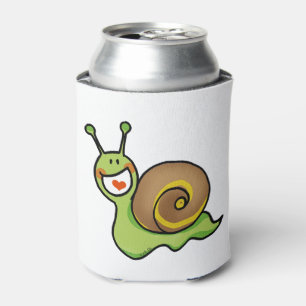 Enfriador De Latas caracol verde de la diversión